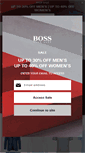 Mobile Screenshot of hugoboss.com